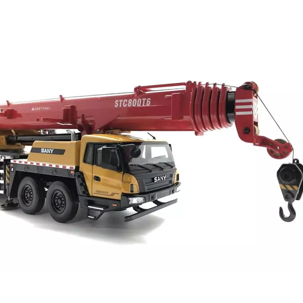 1:36 большой литье под давлением STC800T6 80ton модель автокрана автокрана|Наземный