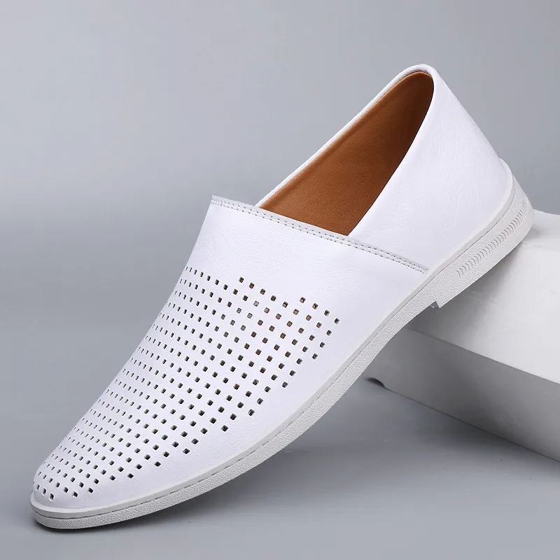 

Gentleman Non-slip Fashion Handmade Men's Shoes Comfortable Casual Leather Personality Bullock Trend Wear-resistant Luxurious