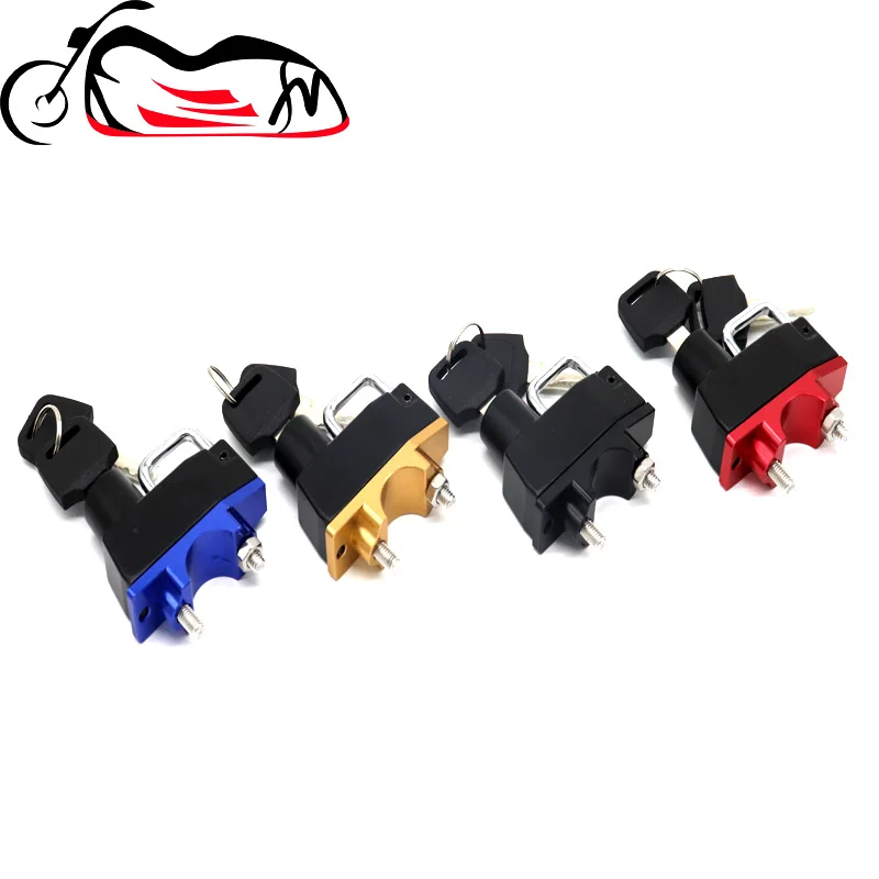 

Motorcycle Helmet Lock For HONDA CBR 900 CBR900 929 954 CBR1000RR CBR1100XX CBR 1100XX Accessories Handlebar Handle Bar Clamp