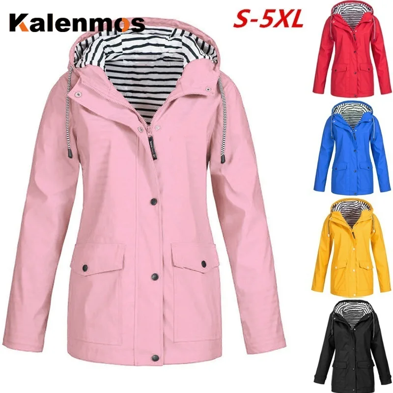 Женская осенне-зимняя одежда с v-образным вырезом и карманами на молнии