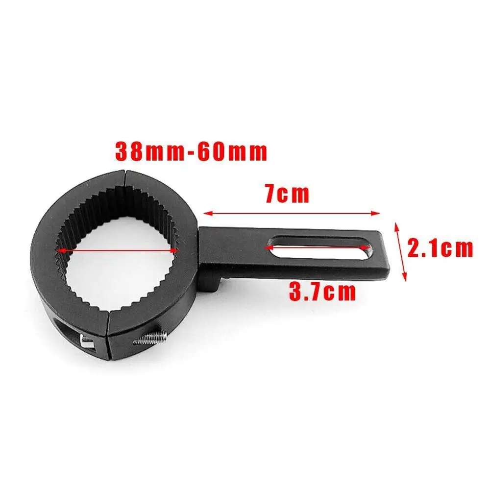 

2pcs Universal handlebar 38mm-60mm Mount Motorcycle For Cafer Clamp Holder Tube Chopper Spotlight Racer Headlight Bracket E4U0