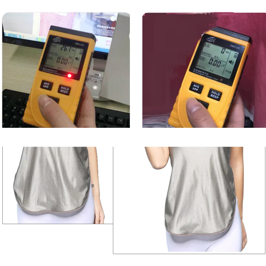 Женская блузка для мам беременных без рукавов радиационная одежда топы