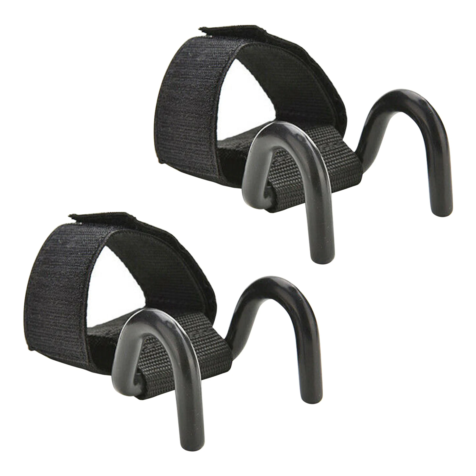 

1pair Men Women Wrist Straps For Weightlifting Powerlifting Rows Strength Training Pull Ups Lifting Hooks Home Gym Exercise
