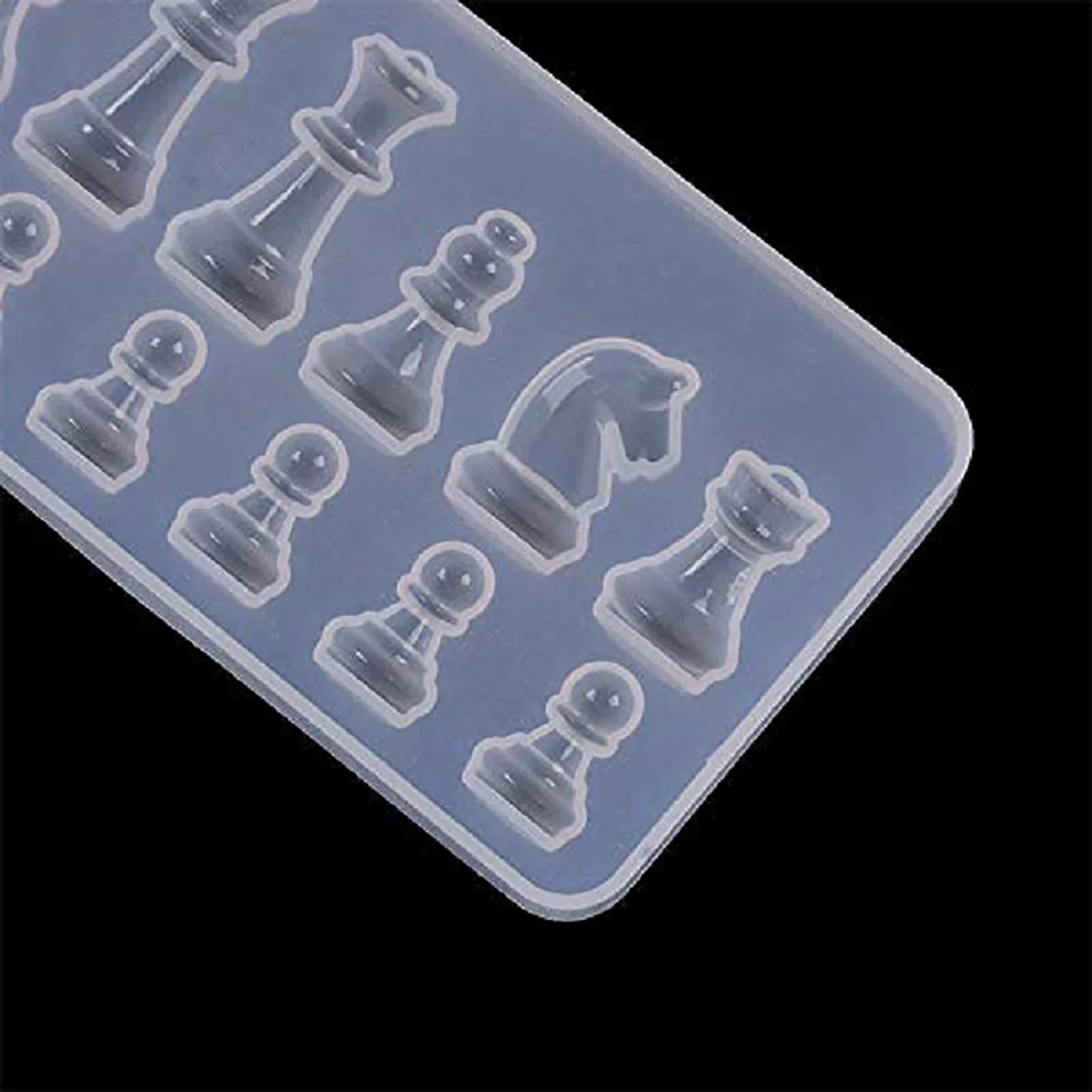 

Chess Silicone Mold DIY Drops Crystal Epoxy Resin Mould Pendant