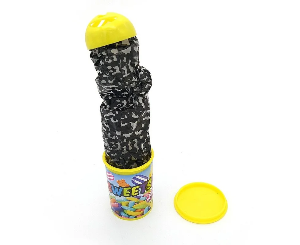 

New Creative Tricky Spoof Toys, Frightened Candy Box Ejection Bucket with Screams, Frightened Ejection Spoof Toy Gifts