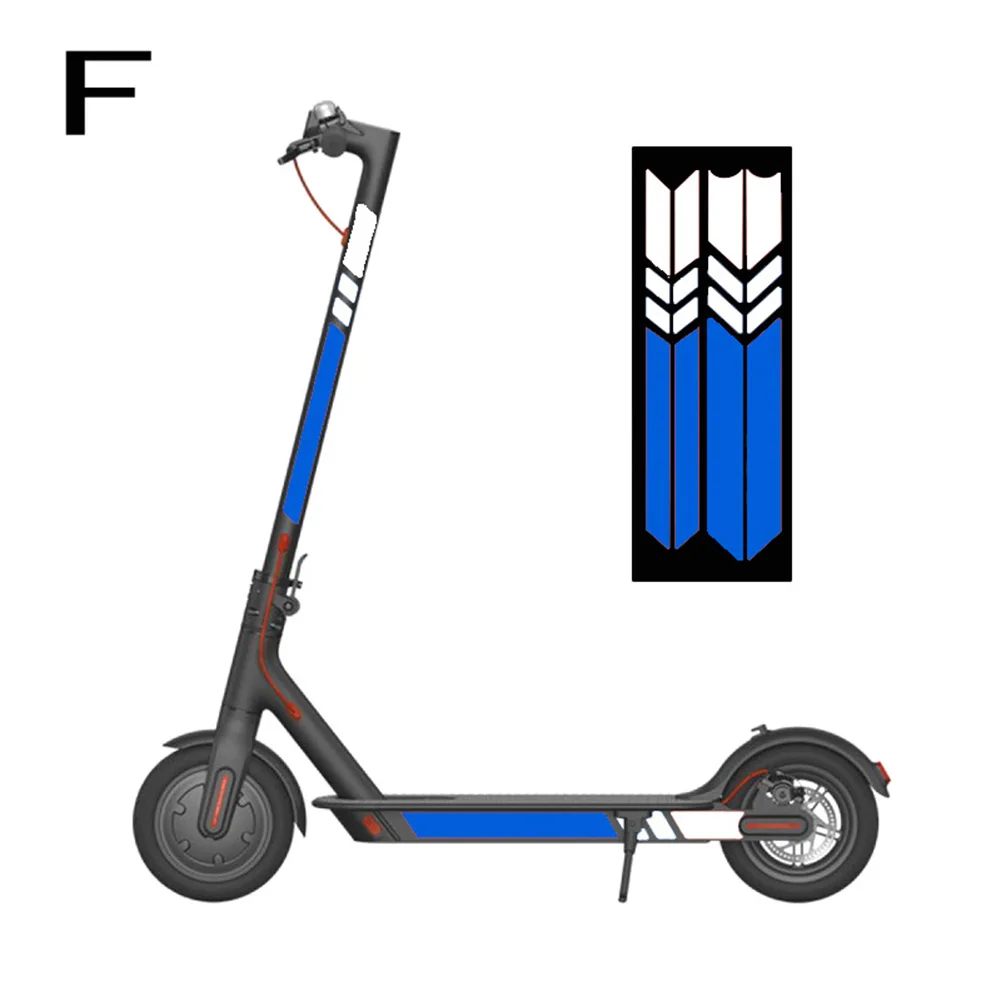 

1 Set Scooter Stickers For Xiaomi M365/pro/1s/pro 2 Electric Scooter Pvc Reflective Sticker Hoverboard Deco Accessories Parts
