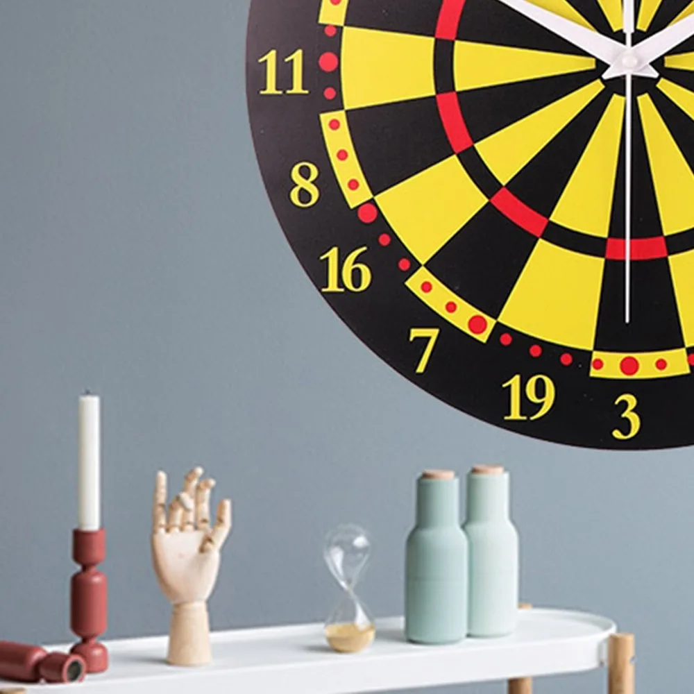 Creative Darts Wall Clock Modern Design Silent Quartz Clocks Nostalgic Individual Character Sitting Room Adornment | Дом и сад