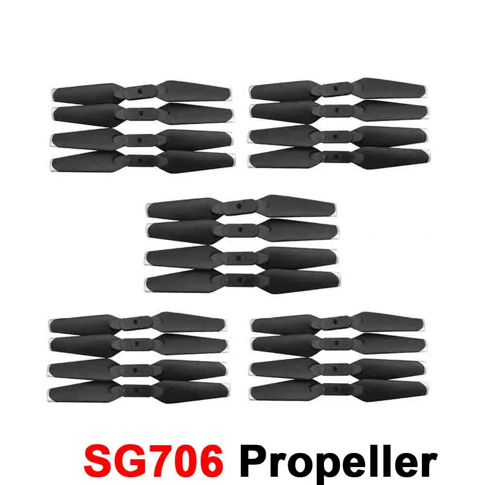 

20 шт. SG706 пропеллер складное лезвие запасные части для радиоуправляемого квадрокоптера SG706 SG-706 FPV Лопасть Винта дрона аксессуар