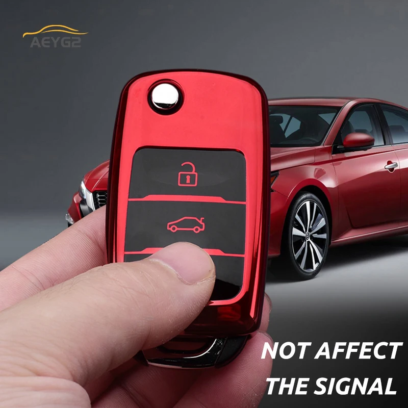 Автомобильный пульт дистанционного управления мягкий чехол из ТПУ с полным