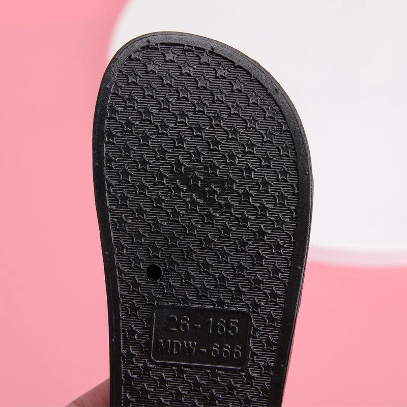 

2020 Summer Children Dinosaur cartoon pattern Slippers Sandals Kids Shoes Slip On Child Boys Girls Sandals Size 24--35