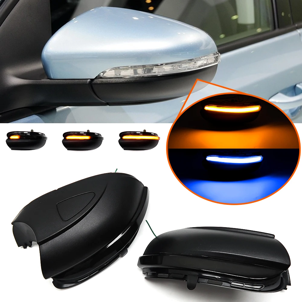 

For Volkswagen VW Golf 6 MK6 GTI 6 R line VI Turn Signal LED Side Mirror Indicator Blinker Dynamic Sequential Light