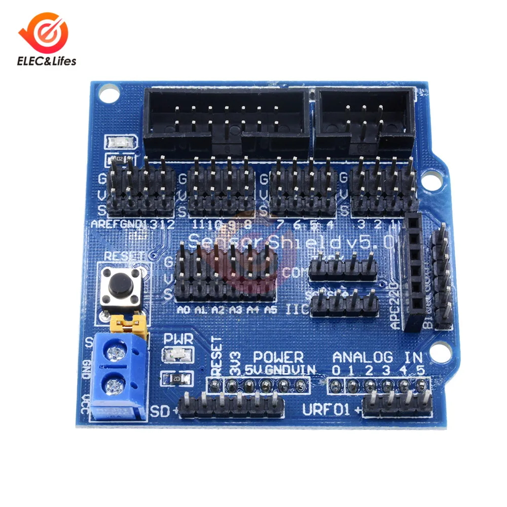 Плата расширения сенсорного экрана V5.0 для Arduino I/O плата электронных строительных