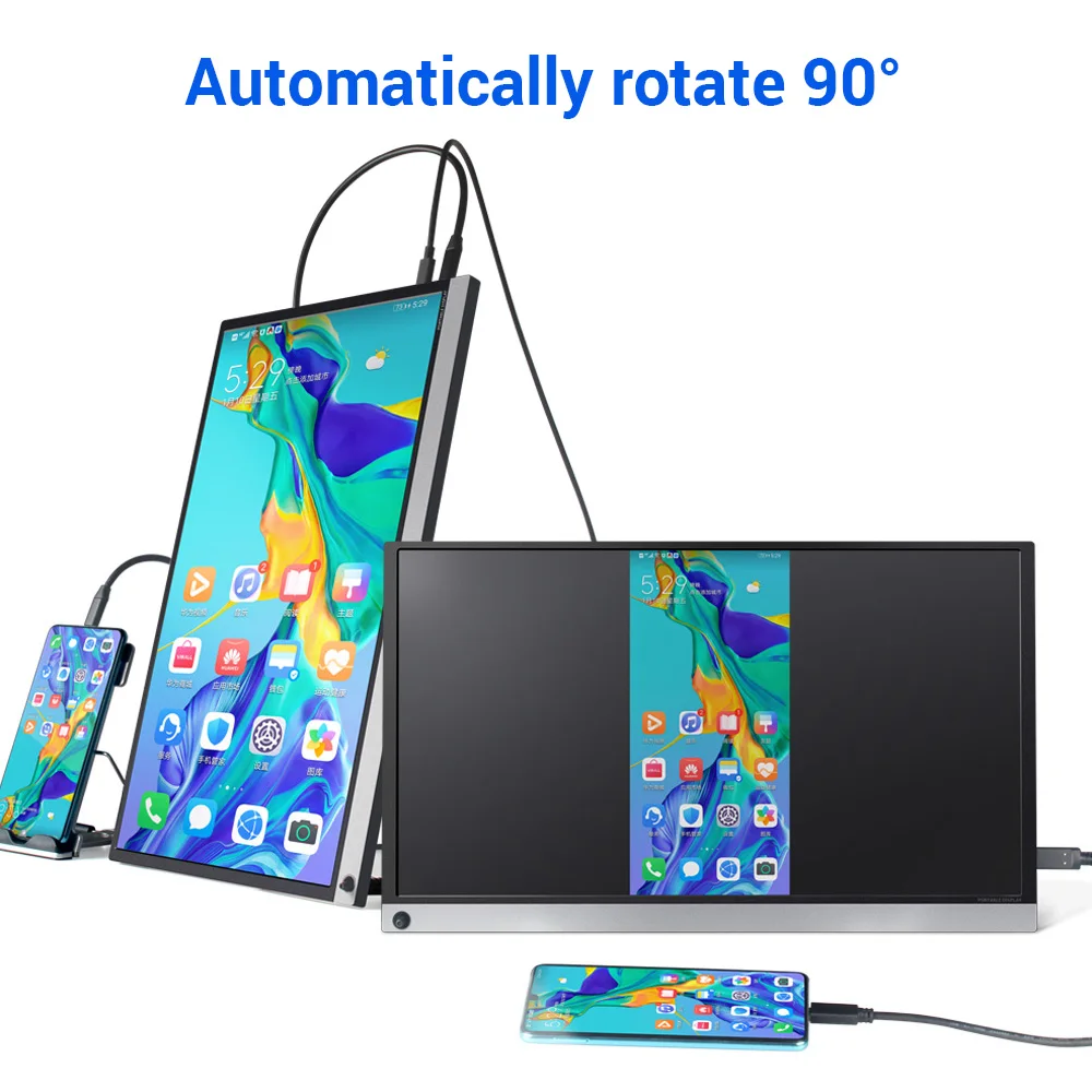 156 4k usb c сенсорный монитор для lepow ps4 switch xb