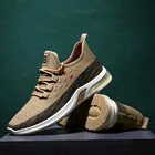 Мужская обувь, новинка, летняя стильная дышащая повседневная обувь, женская повседневная обувь на шнуровке, удобная мужская обувь из сетчатого материала