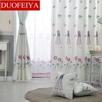 custom made finished curtains for living room cute princess girl for children bedroom blackout curtains drapery tulle