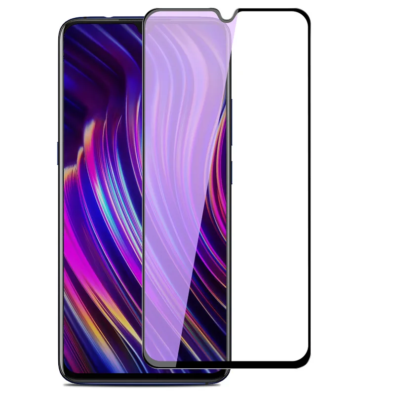 Анти синий светильник полное покрытие закаленное стекло для OPPO AX7 A11 X A11X анти луч