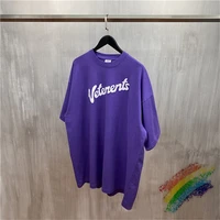 new vetements t shirt men women 11 high quality purple white letter logo print vetements tee oversize vtm hip hop tops