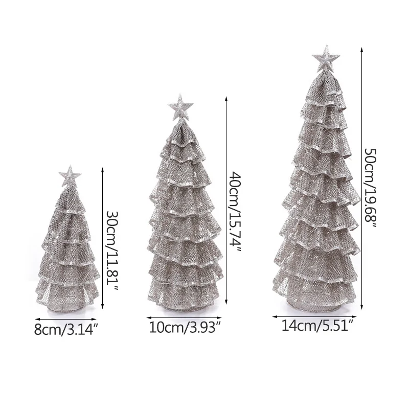 Скандинавские железные поделки светодиодные украшения для рождественской елки