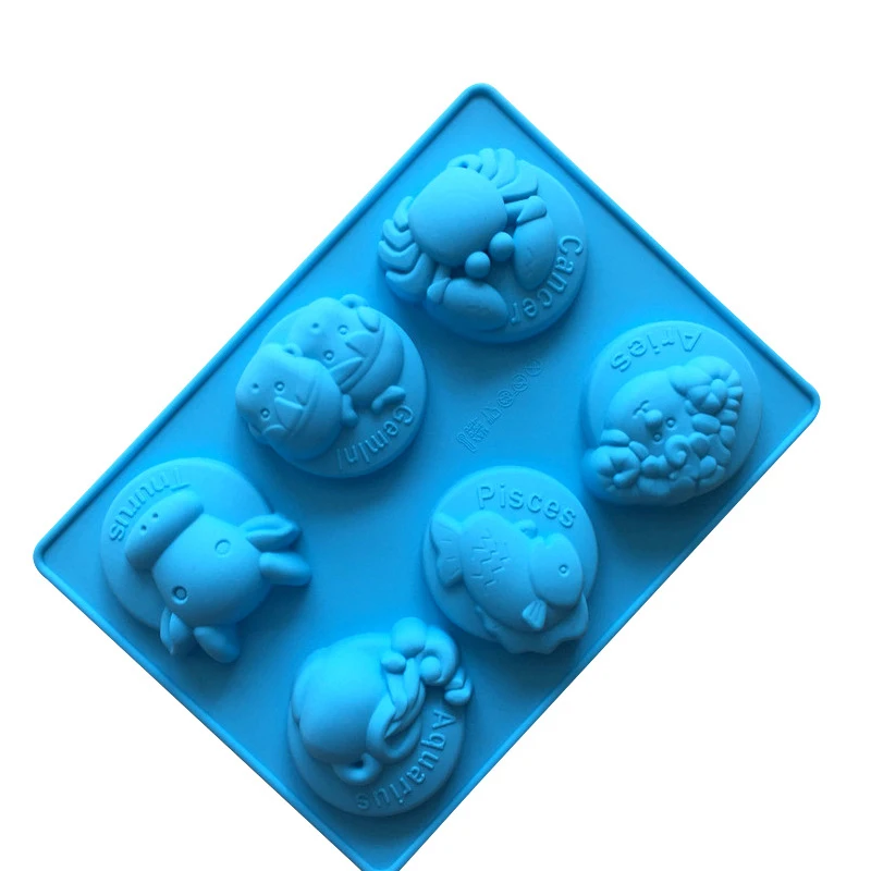 Силиконовая форма для ручной работы с милыми созвездиями зодиака шоколада