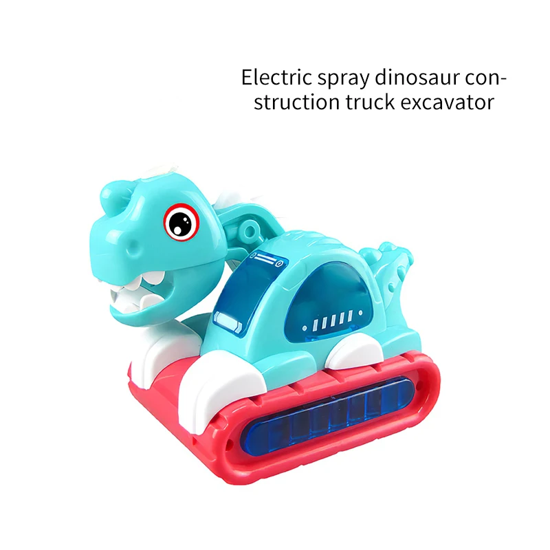 

Kids Crawling Musical Dinosaur Car Toy With Sounds And Lights For Baby Kid Electric Spray Engineering Vehicle Dinosaur Toys Gift