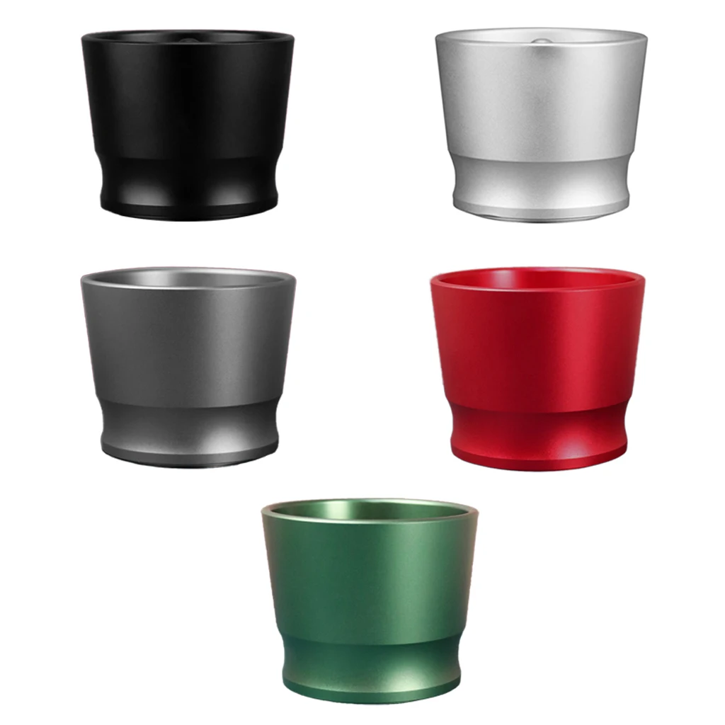 

Aluminum Alloy Coffee Powder Feeder Dosing Ring Cup for Coffee Tamper
