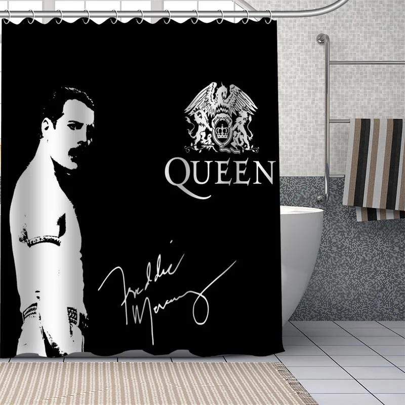 Занавеска для душа сделай сам прочная занавеска Freddie Mercury ванной комнаты из