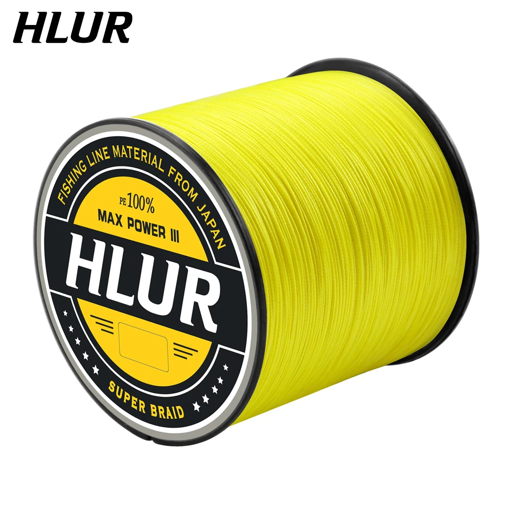 

HLUR 4 Strands Optional 300M 500M 1000M Fishing Line Japanese Multifilament Smooth 100% PE Fly Carp Tackle