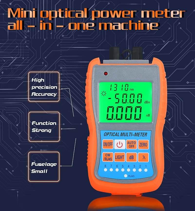4 в 1 мини оптический измеритель мощности визуальный локатор неисправности
