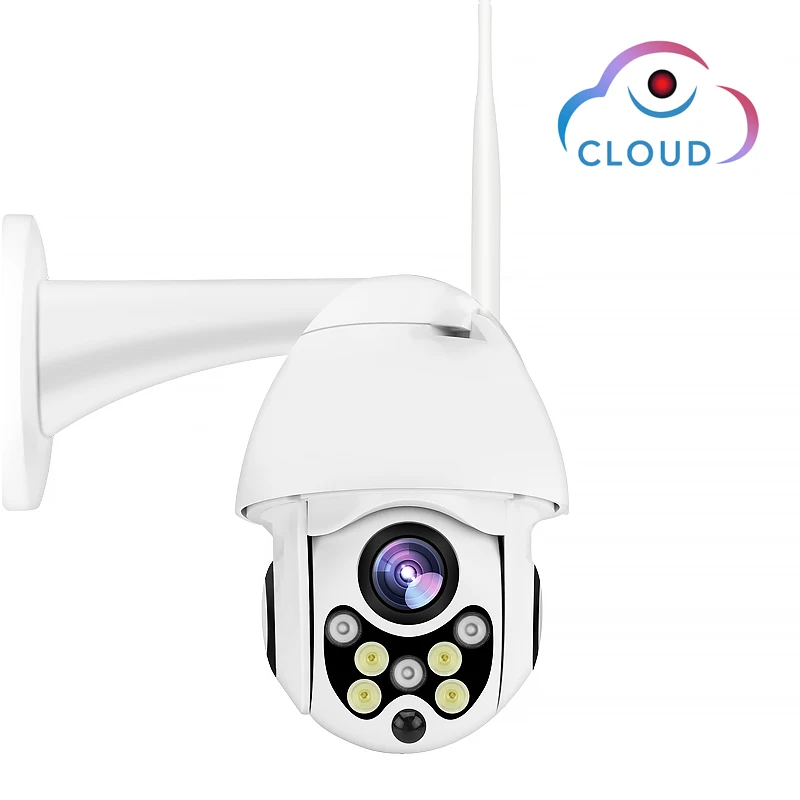 IP камера купольная беспроводная 1080P Wi Fi 4 кратный зум|Камеры видеонаблюдения| |