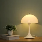 Современный Настольный светильник Грибная настольная лампа белого цвета, светильник для гостиной, спальни, прикроватный столик, декоративные светильники