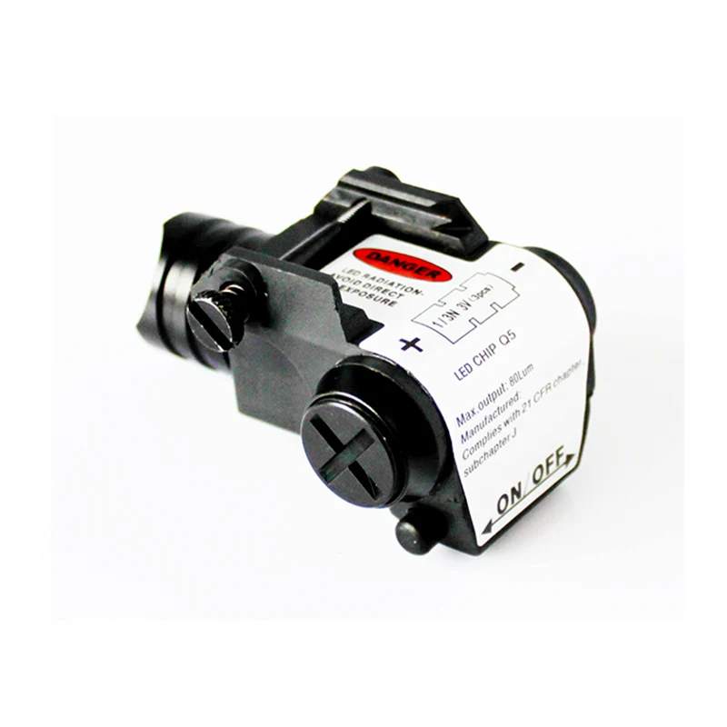 Оружейный тактический мини пистолет со вспышкой аксессуары для стрельбы