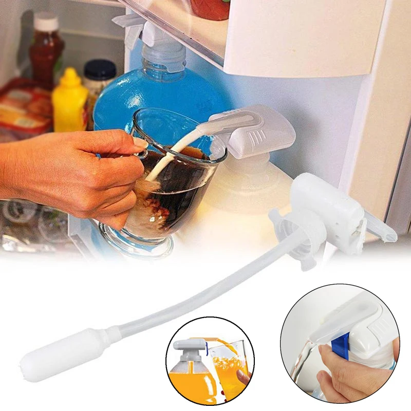 

Automatic Beverage Straw Beverage Dispenser Magic Tap Spill Proof Water Pump Automatic Drinking Straw Suction Pump DIY Dispenser