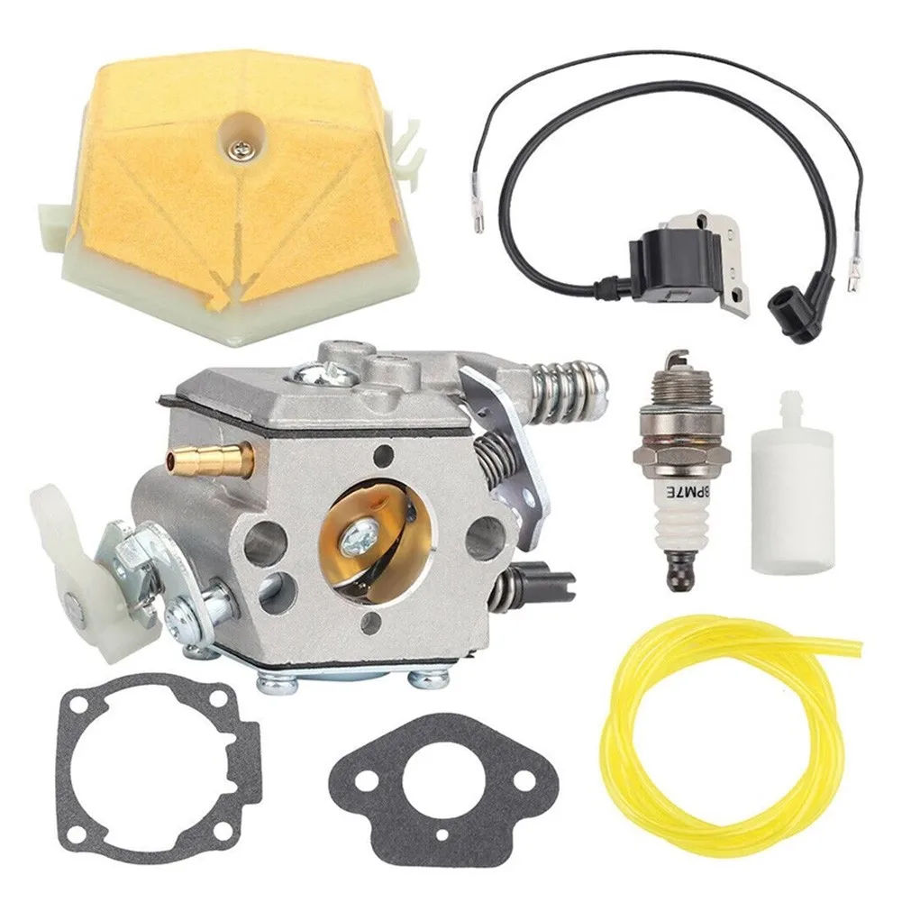 

8Pcs Carburetor Kit For Husqvarna 50 51 55 61 254 257 261 262 Chainsaw Walbro WT-170-1 WT-170 Replace 503281504 Part