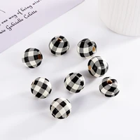 xuqian 16mm top seller wooden loose grid pattern beads with 200 pcs for jewelry making b0313