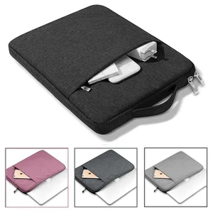 laptop bag case for macbook pro air 13 3 14 15 15 6 15 4 16 inch notebook case handbag for hp acer xiaomi asus lenovo sleeve bag free global shipping