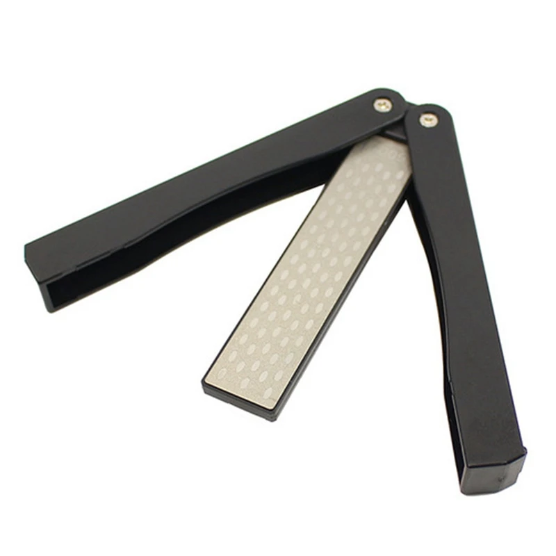 Двухсторонний точильный камень 5 дюймов шлифовальный для карманного складного