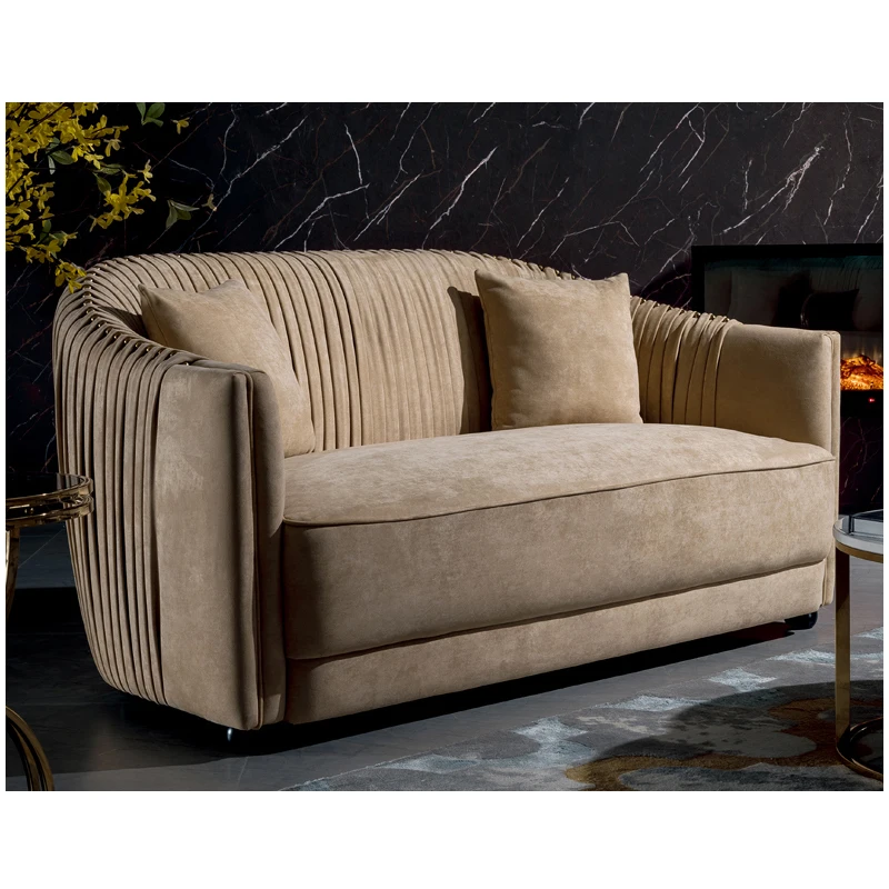 Новейшая мебель для гостиной U образный диван современный стиль деревянный набор