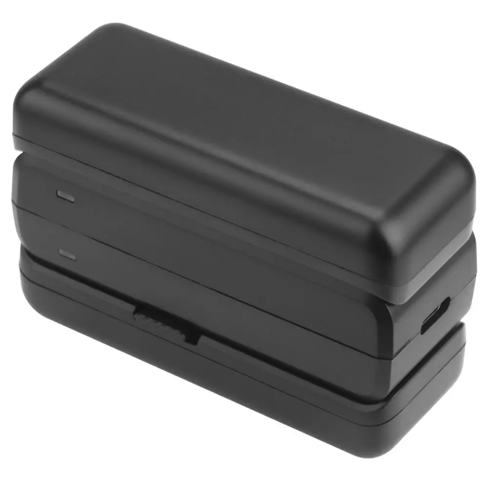 Литиевый аккумулятор + двойное зарядное устройство с портом Micro/Type-C для Insta360 ONE R 4K