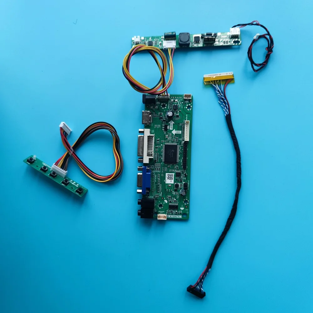 Комплект для монитора HM236WU1 1920x1080 панель сделай сам 23 6 дюйма LVDS светодиодный аудио