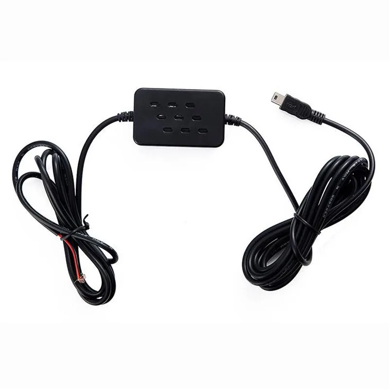 Жесткий мини USB-преобразователь напряжения 12 В постоянного тока адаптер