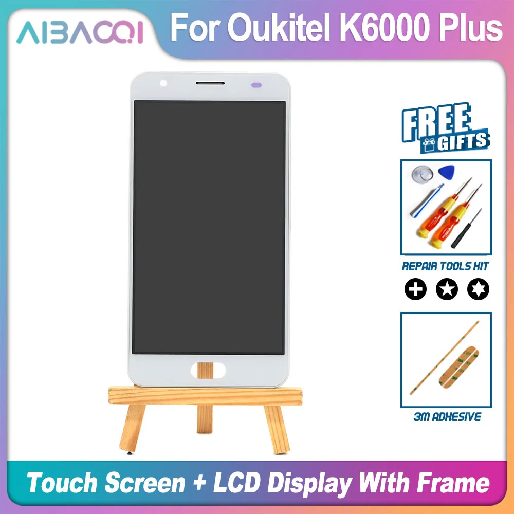 AiBaoQi Новый сенсорный экран 5 дюйма + 1920X108 0 ЖК-дисплей фронтальная рамка в сборе