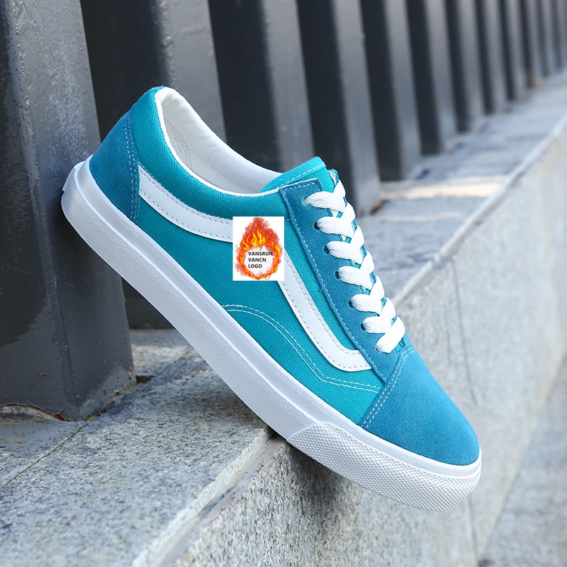 Классические Низкие туфли из вулканизованной парусины старого дымчатого серого