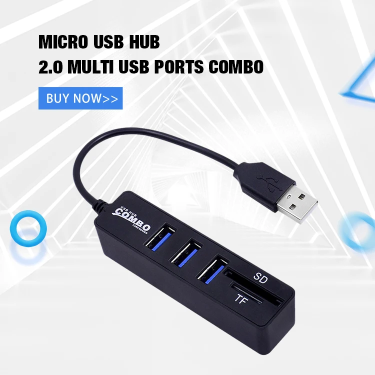 Мини usb хаб 3 0 Мульти USB док станция разветвитель Порты и разъёмы концентратор с