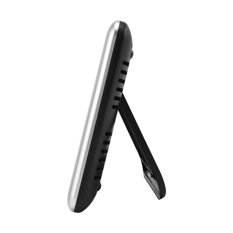 Цифровые настенные часы Atomic большой ЖК-дисплей работает от аккумулятора