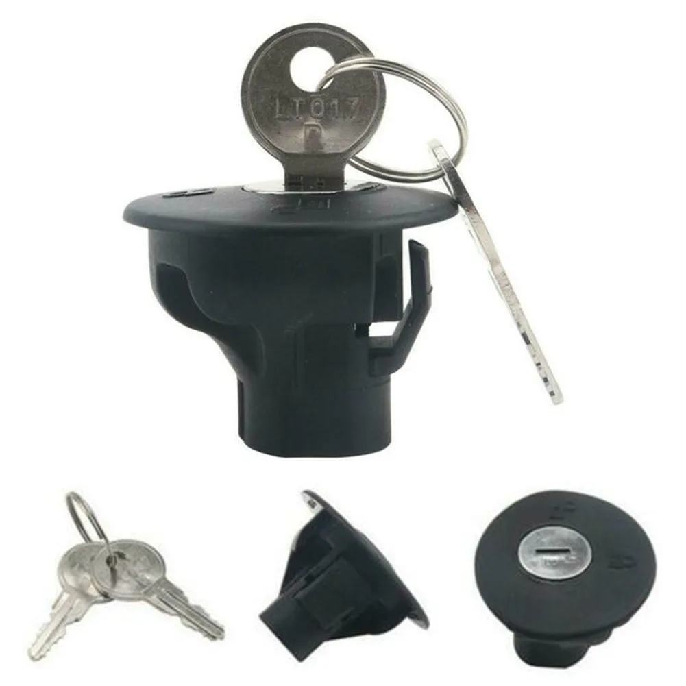 

1pcs Replacement Locking Outer Fuel Tank Plug Cap Heat-resistant Anti-scratch With Keys 8U5Z9C268B Ford Raptor F150 Explorer MKZ