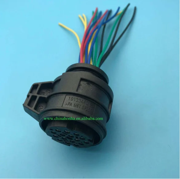 16 Pin Way 02E коробка передач корпус контроллера разъем с кабелем Pigtail 3D0 973 993