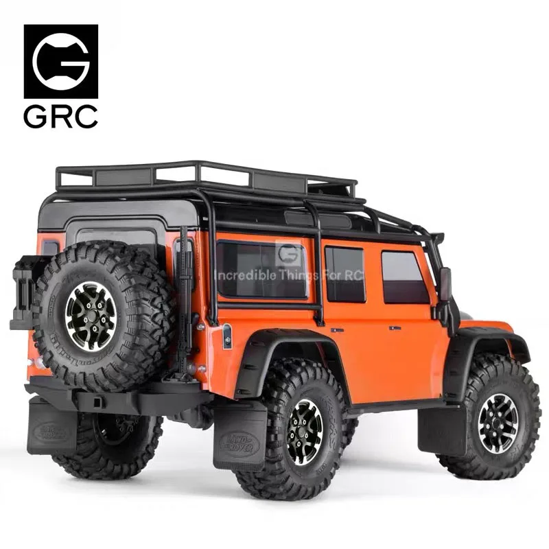 2 шт. RC модель автомобиля 1 9 алюминиевые Beadlock черные колеса для 1/10 Crawler SCX10 II 90046 D90