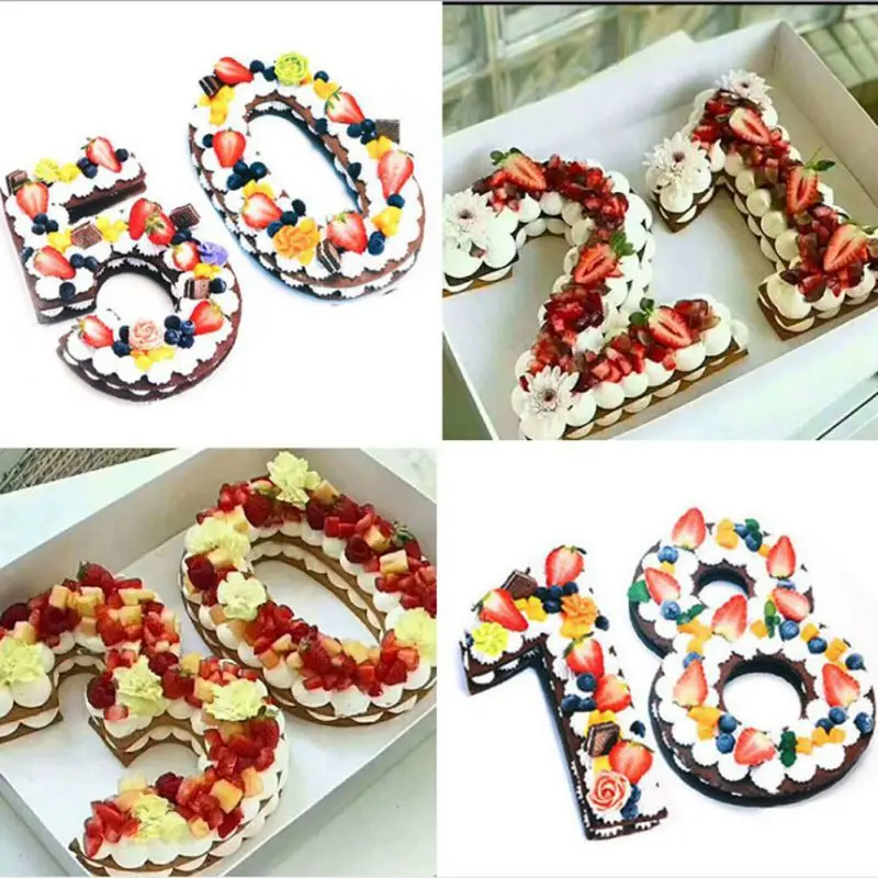 DIY большое количество форма выпечки инструменты силиконовые формы для дня