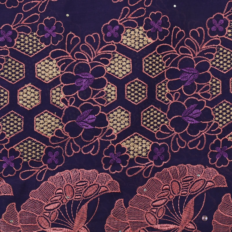 Африканская швейцарская вуаль кружево в Швейцарии нигерийская вышитая