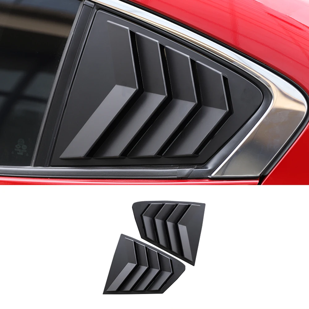 

2 шт., накладки на задние окна для Mazda3 BP Sedan 2019 2020